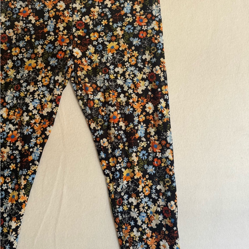 No‎ Boundaries Floral Print Leggings Women’s Plus Size 3X (21) - Picture 2 of 5